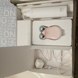 Pink mini nuface toning device